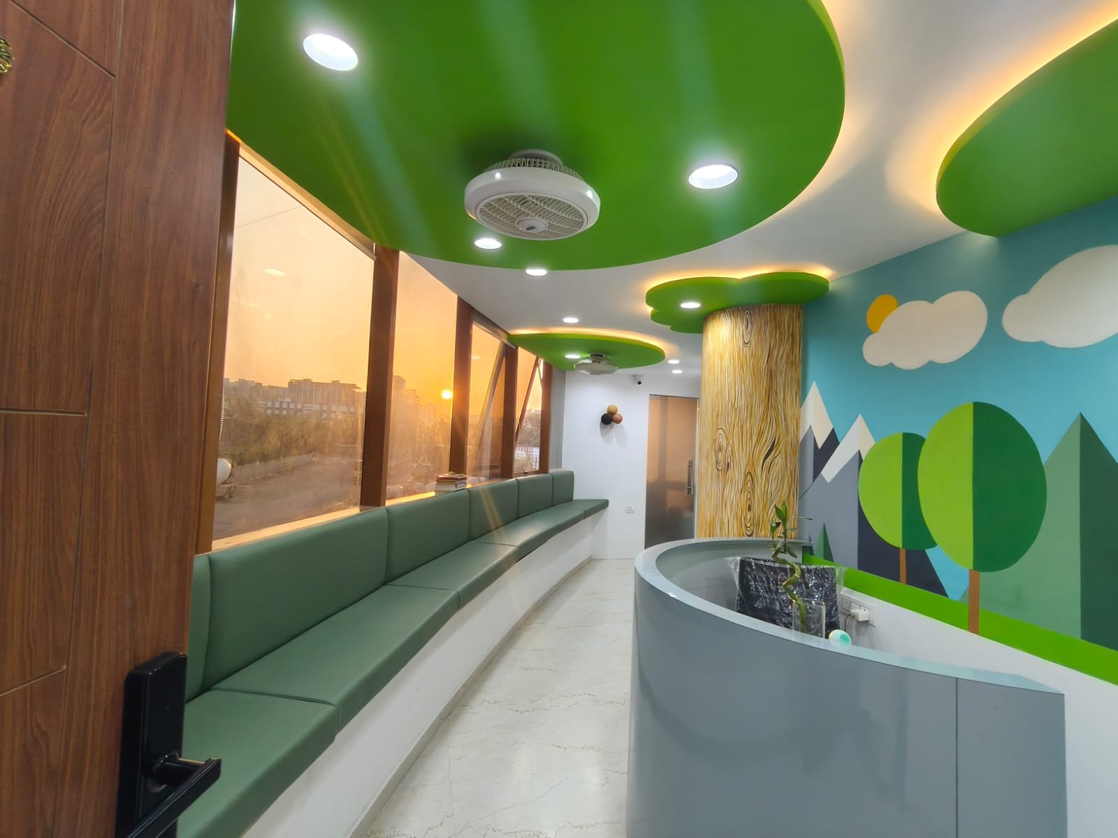Clinic reception